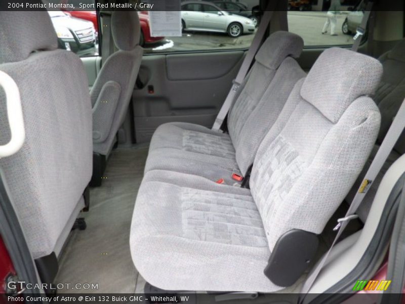 Rear Seat of 2004 Montana 