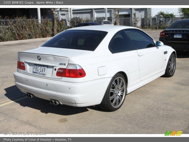 Alpine White / Black 2005 BMW M3 Coupe