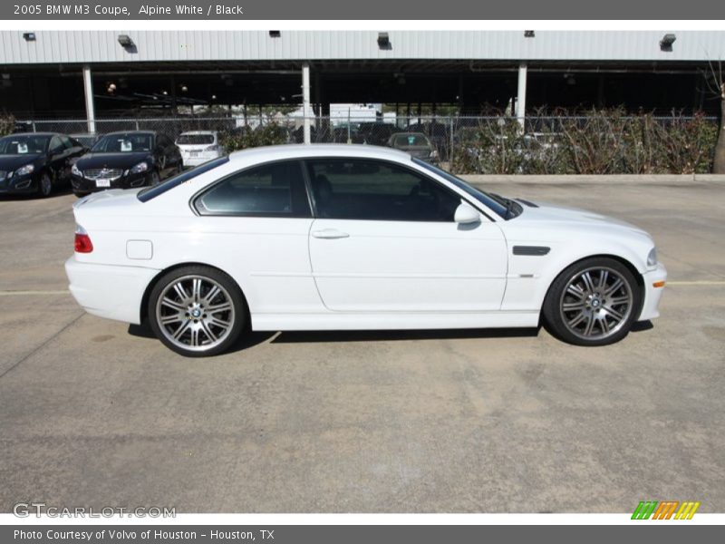 Alpine White / Black 2005 BMW M3 Coupe