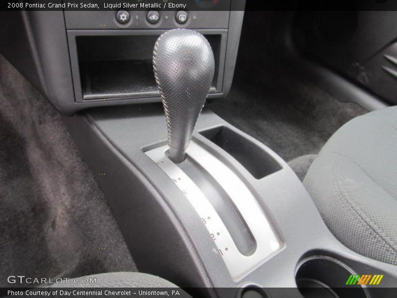 Liquid Silver Metallic / Ebony 2008 Pontiac Grand Prix Sedan