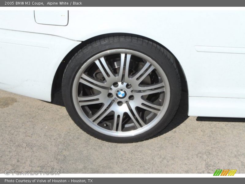 Alpine White / Black 2005 BMW M3 Coupe