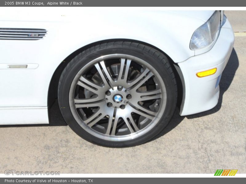 Alpine White / Black 2005 BMW M3 Coupe
