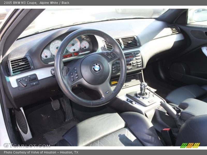 Alpine White / Black 2005 BMW M3 Coupe