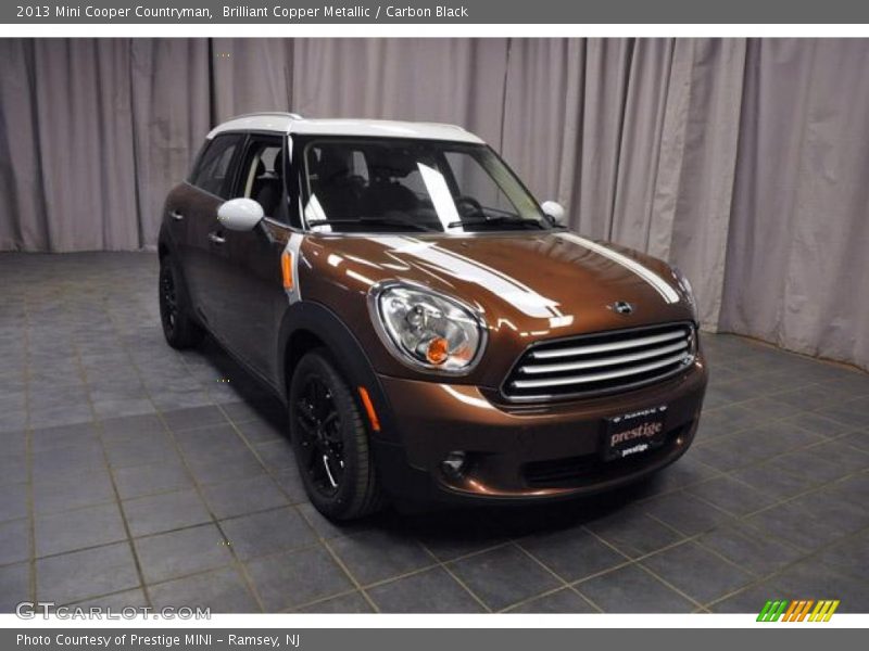 Brilliant Copper Metallic / Carbon Black 2013 Mini Cooper Countryman