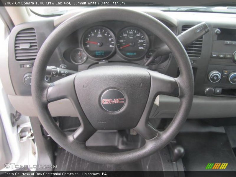  2007 Sierra 1500 Crew Cab 4x4 Steering Wheel