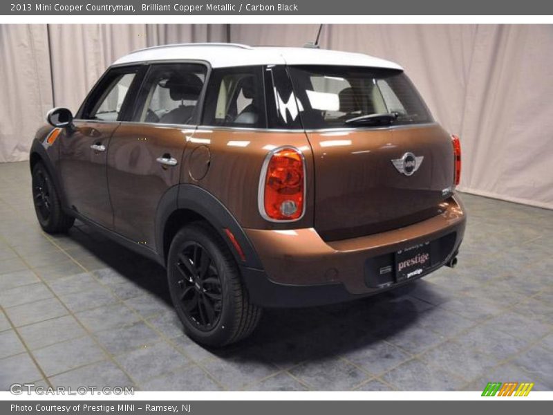 Brilliant Copper Metallic / Carbon Black 2013 Mini Cooper Countryman