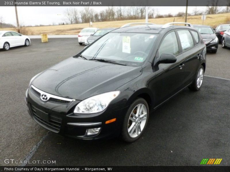 Black Noir Pearl / Black 2012 Hyundai Elantra SE Touring