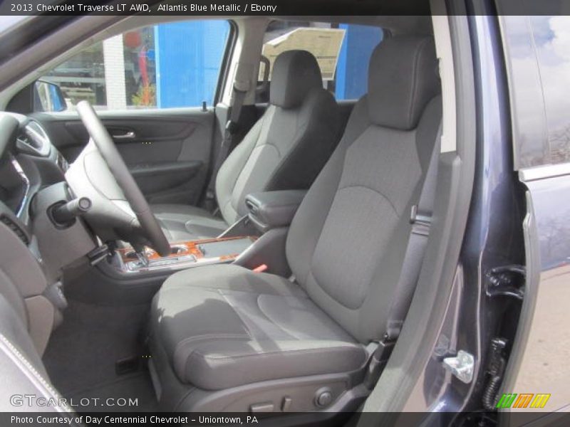 Front Seat of 2013 Traverse LT AWD