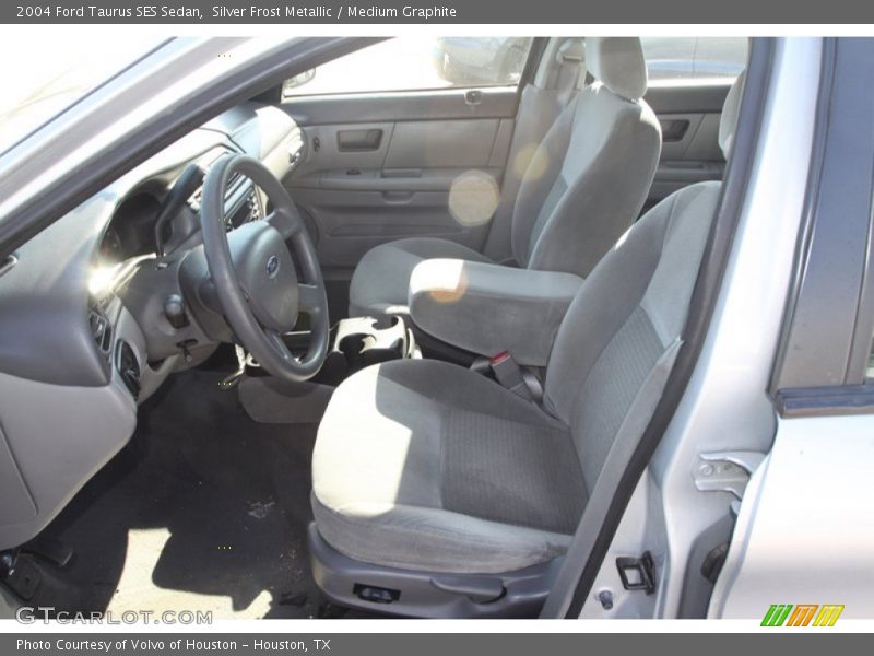 Silver Frost Metallic / Medium Graphite 2004 Ford Taurus SES Sedan