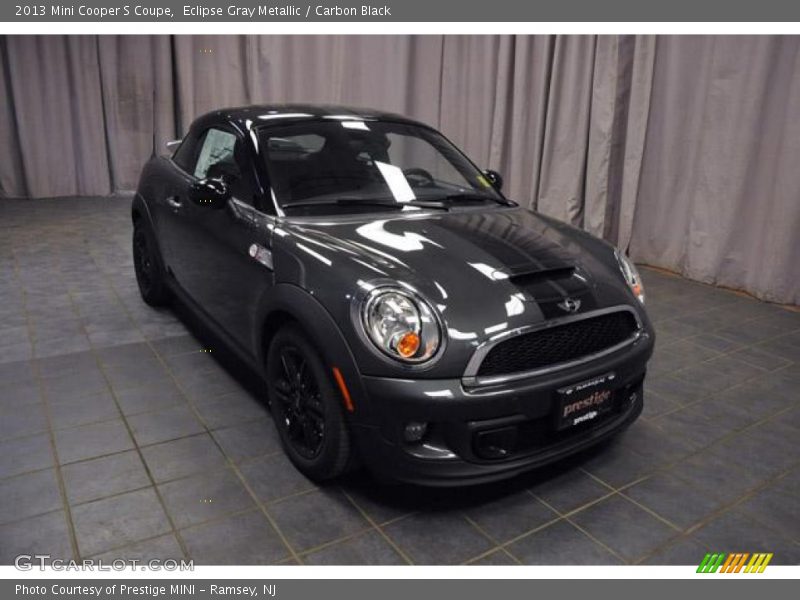 Eclipse Gray Metallic / Carbon Black 2013 Mini Cooper S Coupe