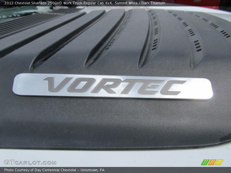 Summit White / Dark Titanium 2013 Chevrolet Silverado 2500HD Work Truck Regular Cab 4x4