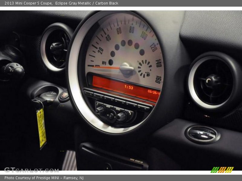 Eclipse Gray Metallic / Carbon Black 2013 Mini Cooper S Coupe