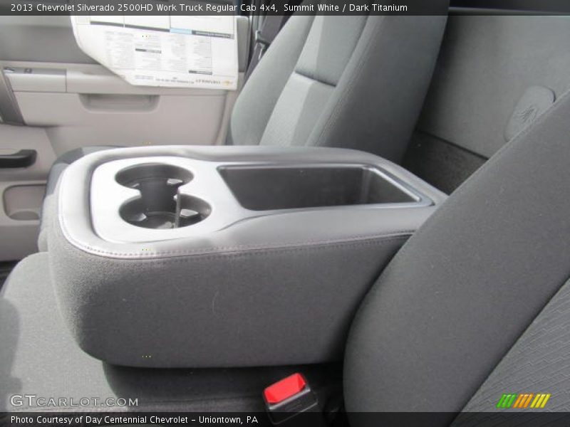 Summit White / Dark Titanium 2013 Chevrolet Silverado 2500HD Work Truck Regular Cab 4x4