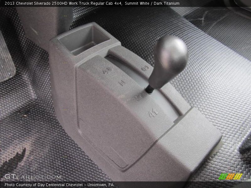 Summit White / Dark Titanium 2013 Chevrolet Silverado 2500HD Work Truck Regular Cab 4x4