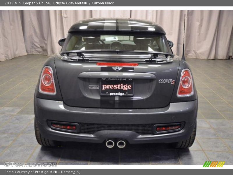 Eclipse Gray Metallic / Carbon Black 2013 Mini Cooper S Coupe