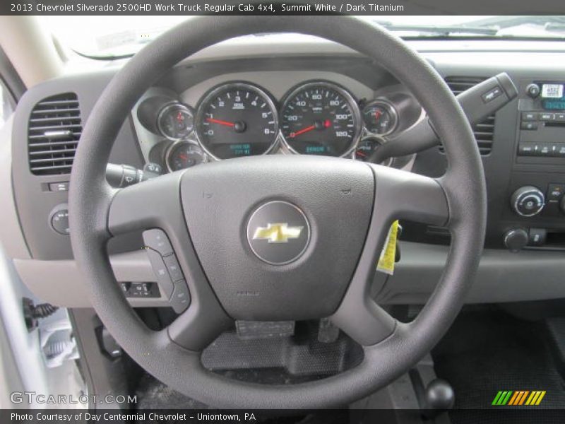  2013 Silverado 2500HD Work Truck Regular Cab 4x4 Steering Wheel
