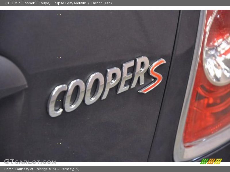 Eclipse Gray Metallic / Carbon Black 2013 Mini Cooper S Coupe
