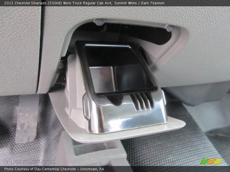 Summit White / Dark Titanium 2013 Chevrolet Silverado 2500HD Work Truck Regular Cab 4x4