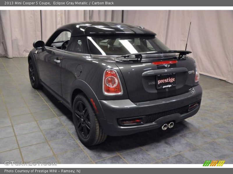 Eclipse Gray Metallic / Carbon Black 2013 Mini Cooper S Coupe