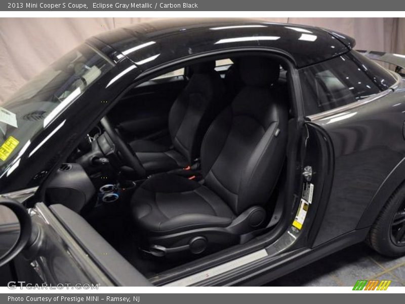 Eclipse Gray Metallic / Carbon Black 2013 Mini Cooper S Coupe