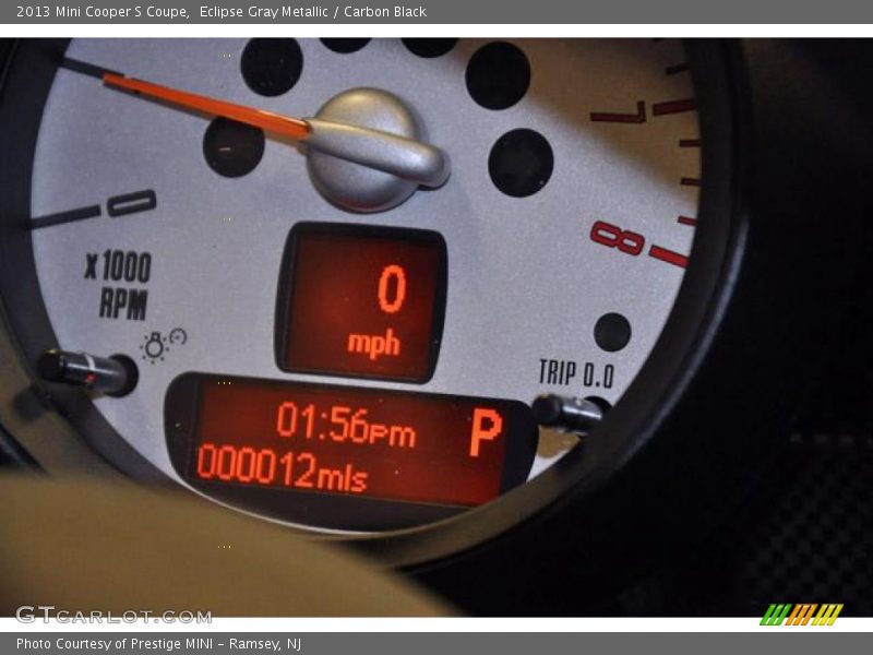 Eclipse Gray Metallic / Carbon Black 2013 Mini Cooper S Coupe