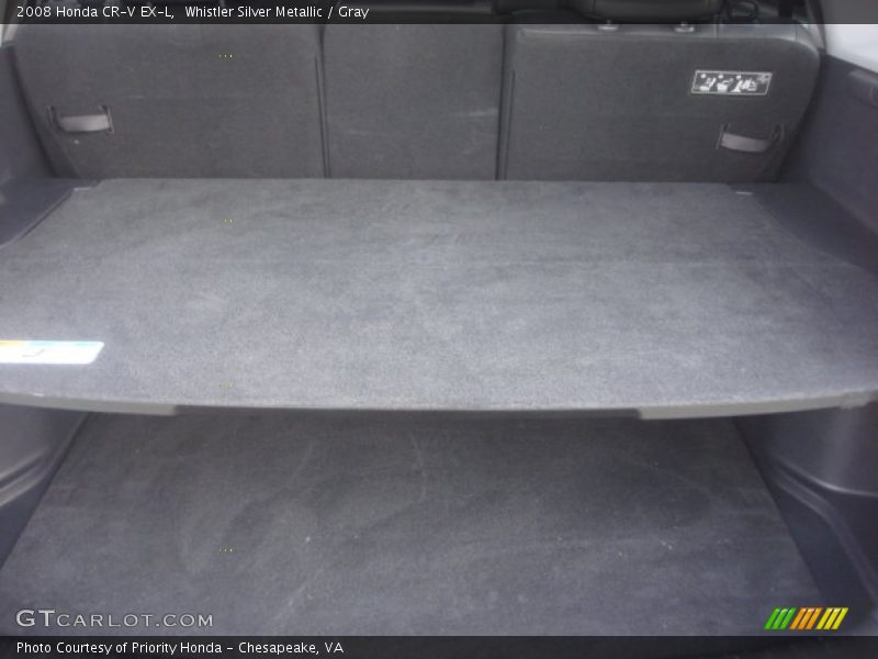 Whistler Silver Metallic / Gray 2008 Honda CR-V EX-L