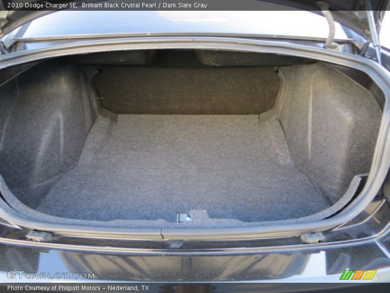 Brilliant Black Crystal Pearl / Dark Slate Gray 2010 Dodge Charger SE