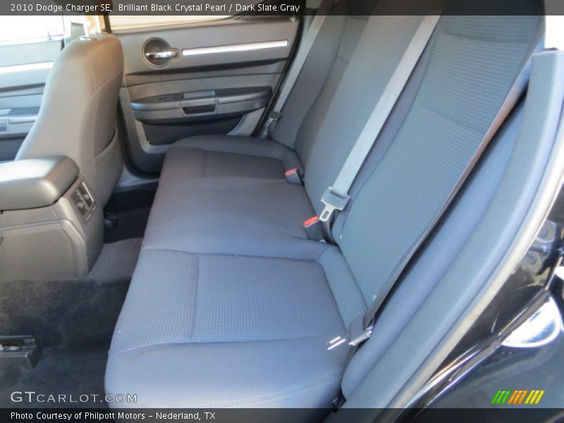 Brilliant Black Crystal Pearl / Dark Slate Gray 2010 Dodge Charger SE