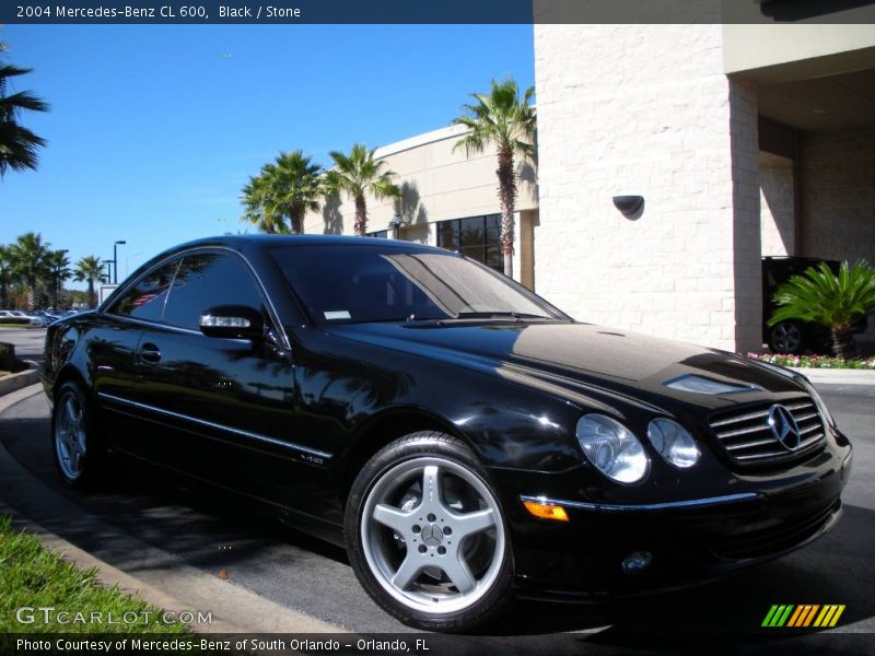 Black / Stone 2004 Mercedes-Benz CL 600