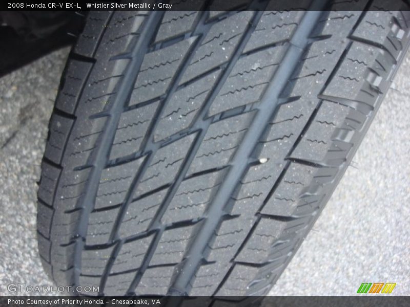 Whistler Silver Metallic / Gray 2008 Honda CR-V EX-L