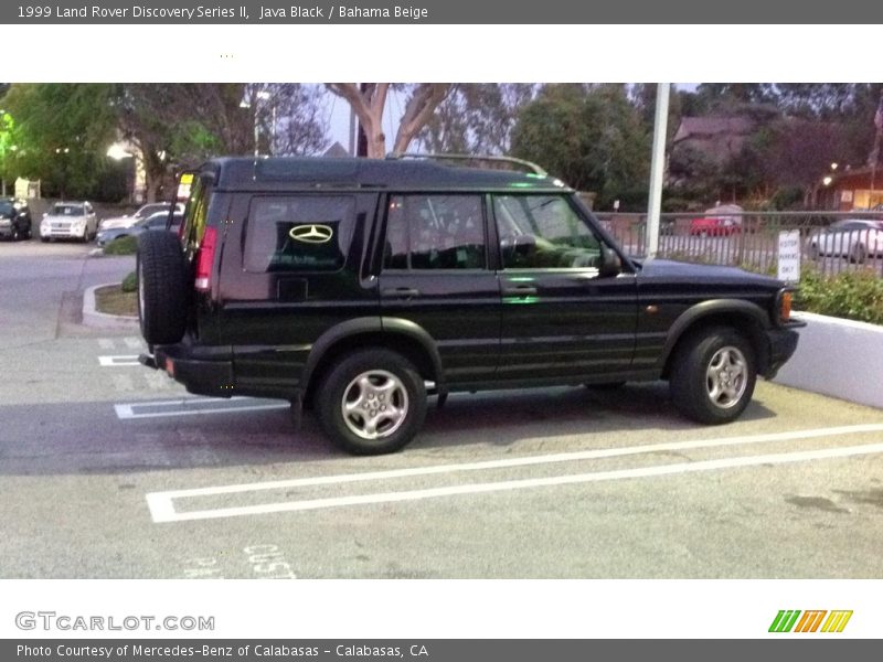 Java Black / Bahama Beige 1999 Land Rover Discovery Series II