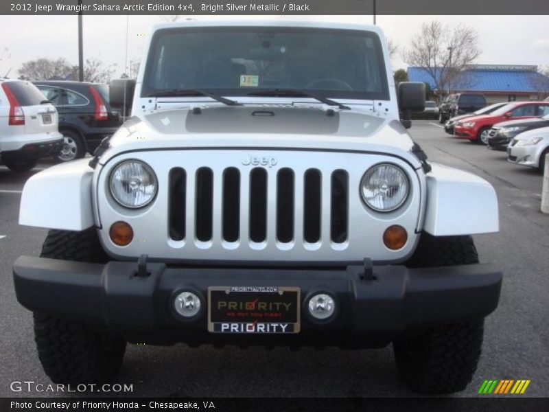 Bright Silver Metallic / Black 2012 Jeep Wrangler Sahara Arctic Edition 4x4