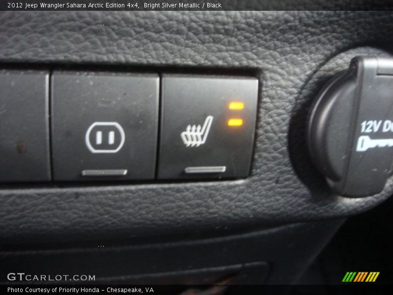 Bright Silver Metallic / Black 2012 Jeep Wrangler Sahara Arctic Edition 4x4