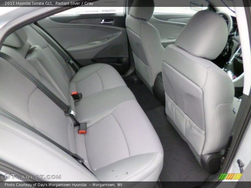 Radiant Silver / Gray 2013 Hyundai Sonata GLS