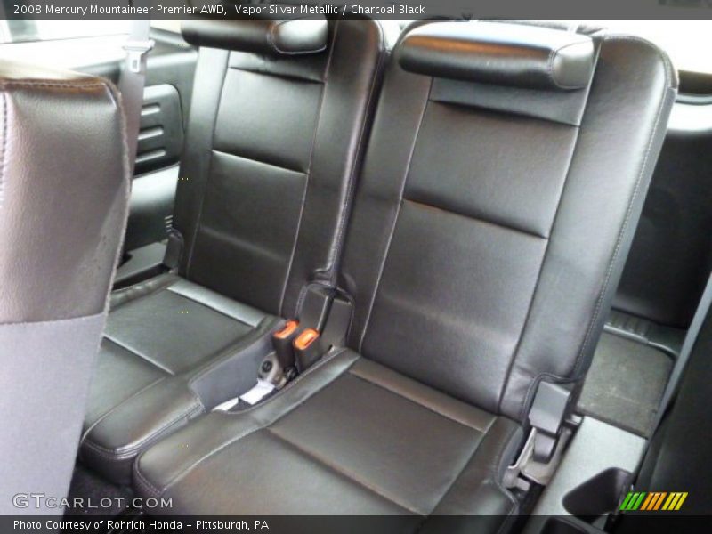 Vapor Silver Metallic / Charcoal Black 2008 Mercury Mountaineer Premier AWD
