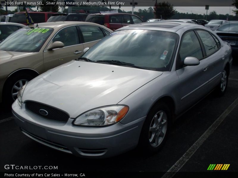 Silver Frost Metallic / Medium/Dark Flint Grey 2006 Ford Taurus SEL
