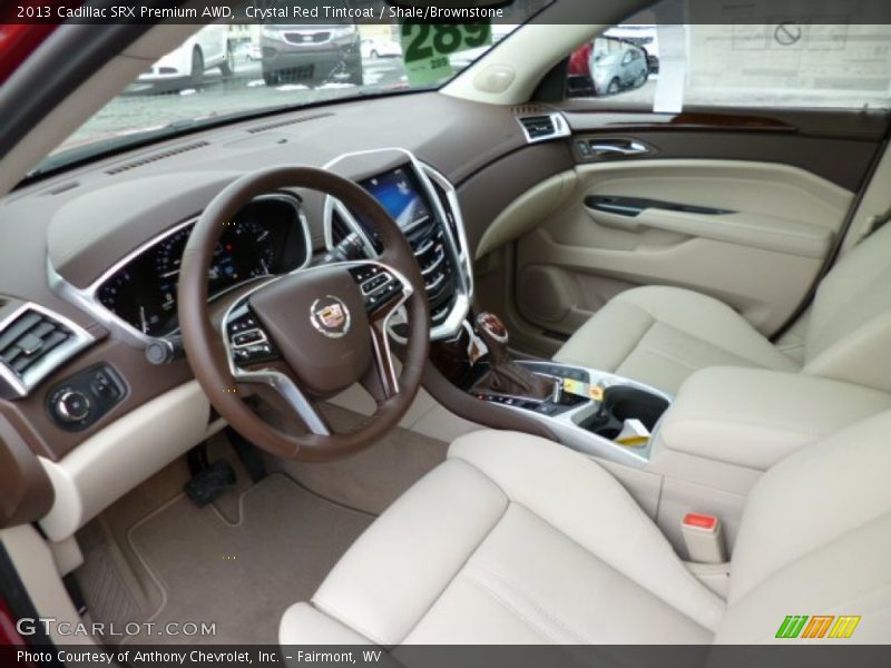 Shale/Brownstone Interior - 2013 SRX Premium AWD 