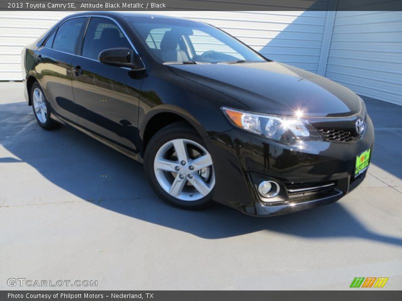 Attitude Black Metallic / Black 2013 Toyota Camry SE