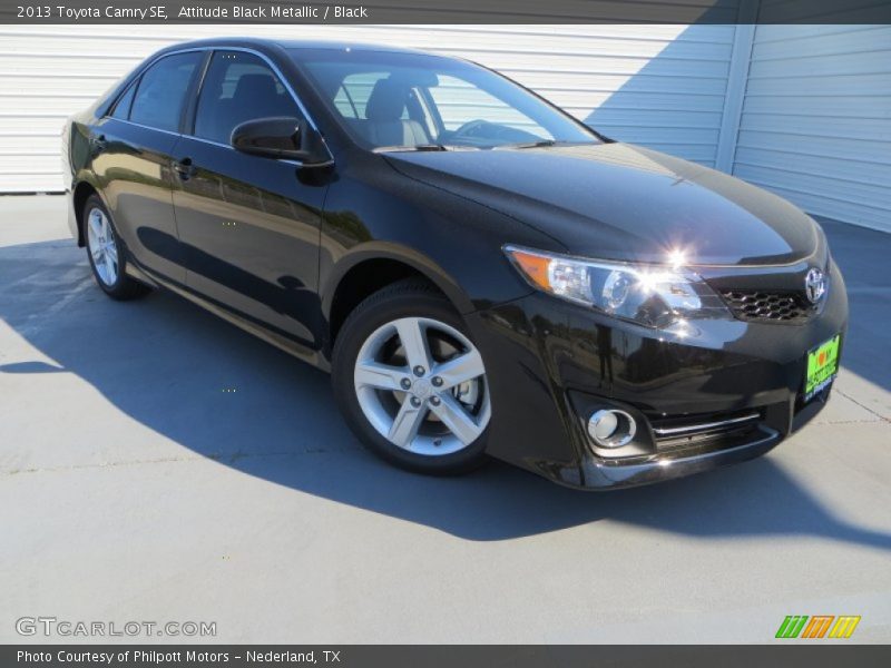 Attitude Black Metallic / Black 2013 Toyota Camry SE