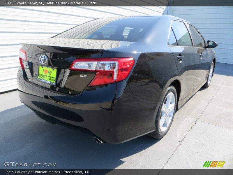 Attitude Black Metallic / Black 2013 Toyota Camry SE