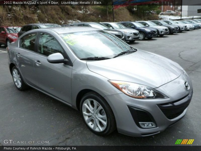 Front 3/4 View of 2011 MAZDA3 s Sport 4 Door