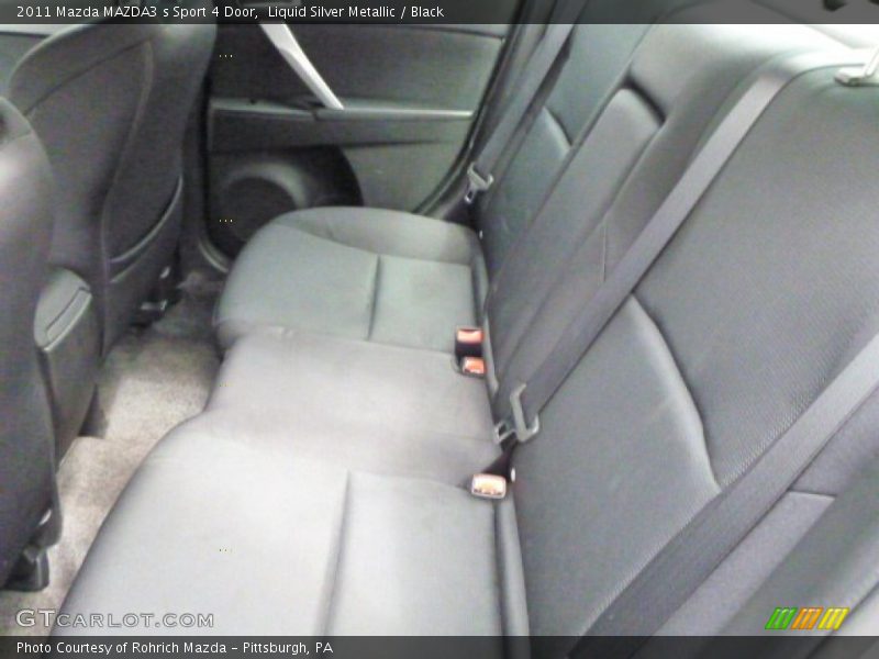 Liquid Silver Metallic / Black 2011 Mazda MAZDA3 s Sport 4 Door