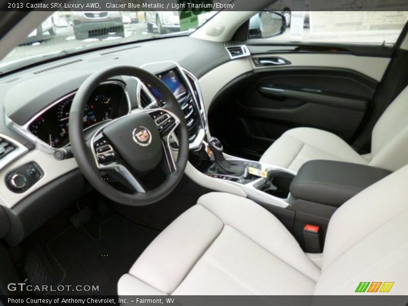 Light Titanium/Ebony Interior - 2013 SRX Luxury AWD 