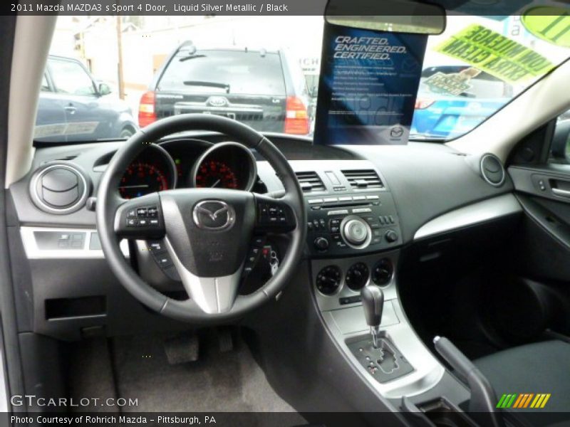 Dashboard of 2011 MAZDA3 s Sport 4 Door
