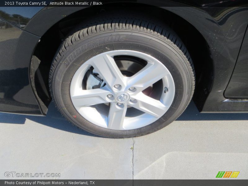 Attitude Black Metallic / Black 2013 Toyota Camry SE