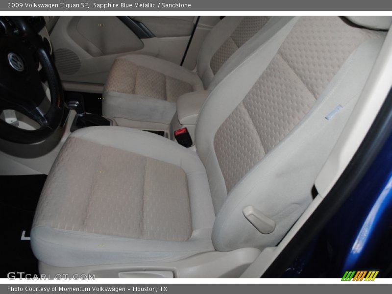 Sapphire Blue Metallic / Sandstone 2009 Volkswagen Tiguan SE