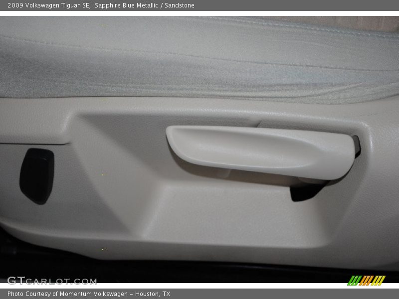 Sapphire Blue Metallic / Sandstone 2009 Volkswagen Tiguan SE