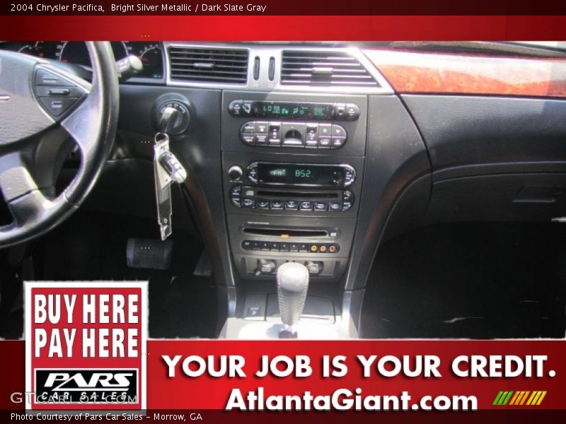Bright Silver Metallic / Dark Slate Gray 2004 Chrysler Pacifica
