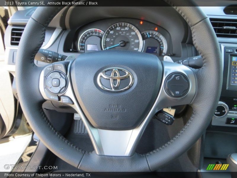Attitude Black Metallic / Black 2013 Toyota Camry SE
