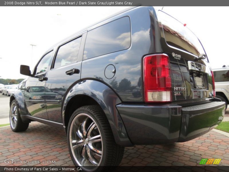 Modern Blue Pearl / Dark Slate Gray/Light Slate Gray 2008 Dodge Nitro SLT